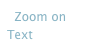   Zoom on Text